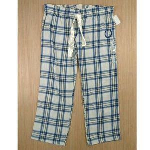 NFL indianapolis colts plaid light pj pants sz XXL